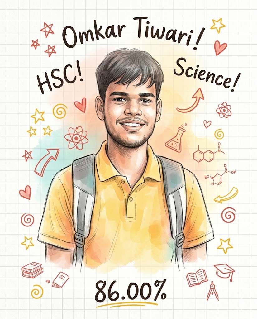 Omakr tiwari Science 2024