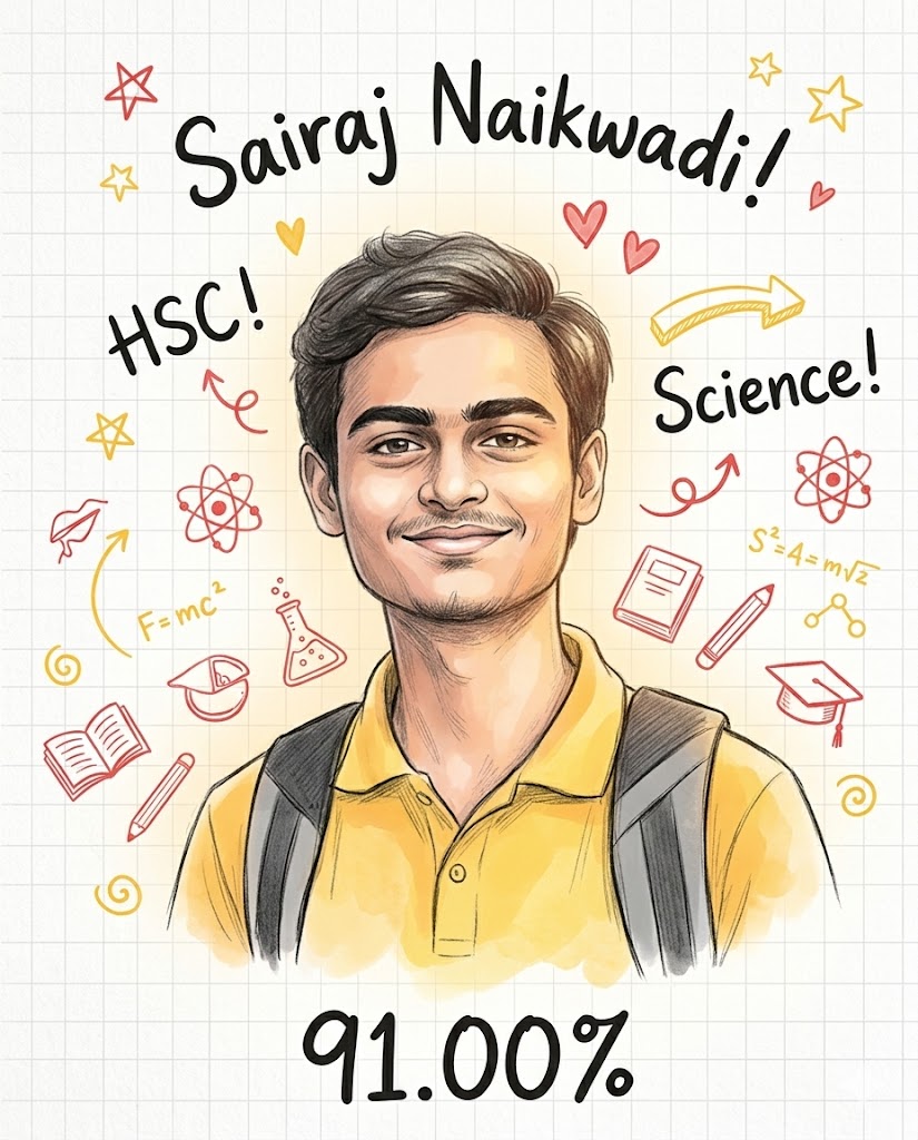 Sairaj Naikwadi Science 2024