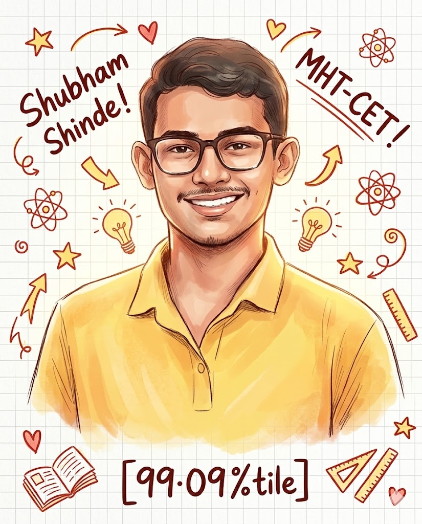 Shubham Shinde MHT CET