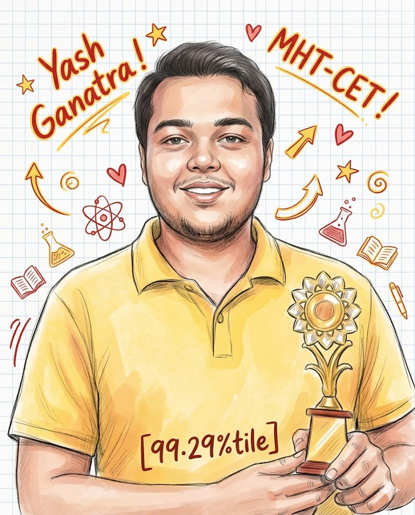 Yash Ganatra mh cet 2022