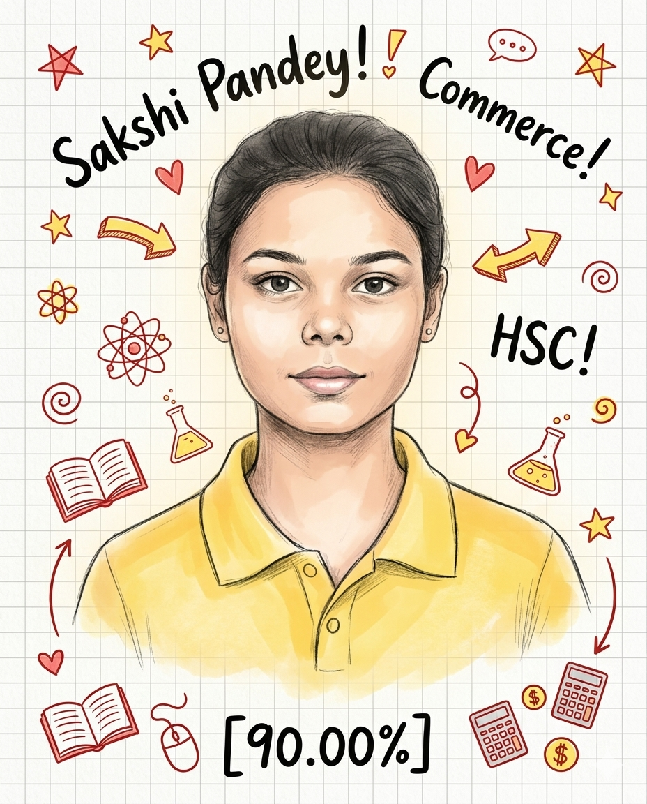 Sakshi Pandey HSC result