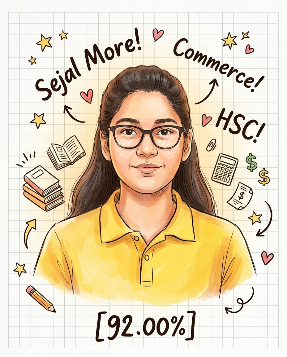 Sejal More HSC result